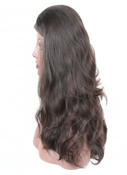 Bang full Jewish wig european virgin hair 16 inches all the hair length same 
